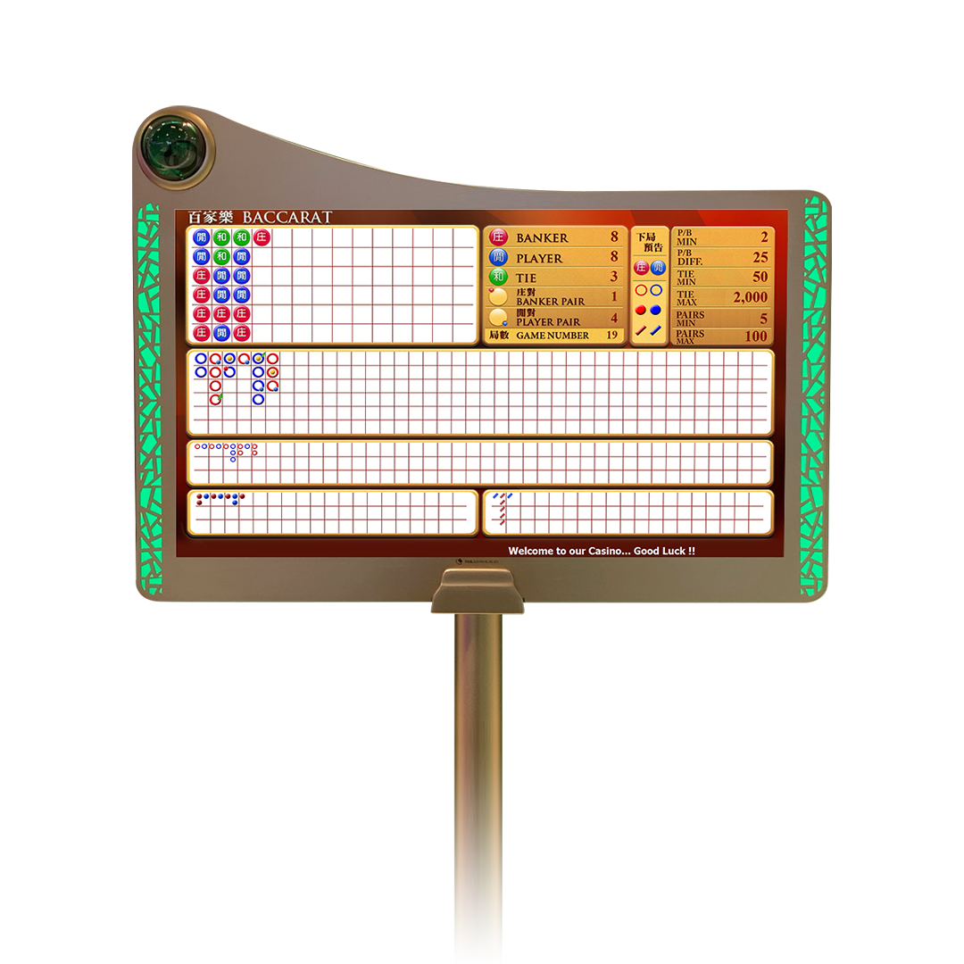 Display de baccarat TCSJOHNHUXLEY